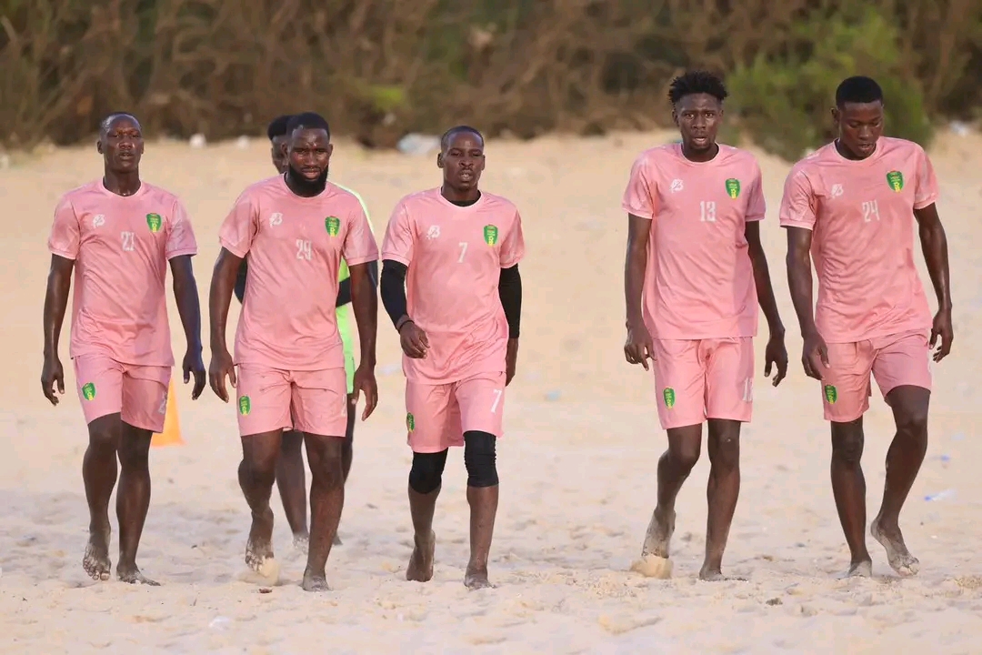 Beach Soccer : Les Mourabitounes en stage à Saint-Louis avant la Côte d’Ivoire