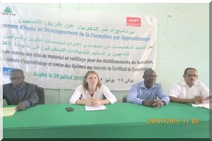 Lycée Technique de Boghé : Cérémonie de remise de Diplômes et des Kits d’apprentissage aux jeunes apprentis [PhotoReportage]