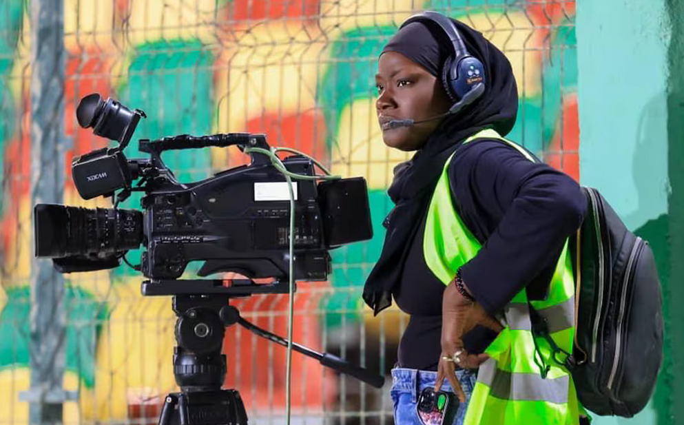 Mauritanie. Foot, basket, images: les trois flammes de Khadijetou mint MBareck