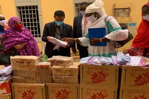 Covid-19. Don de l'AFMA et APROMI au ministère des affaires sociales | PhotoReportage|