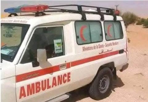Arrestation d'une ambulance transportant des migrants clandestins près de Nouadhibou