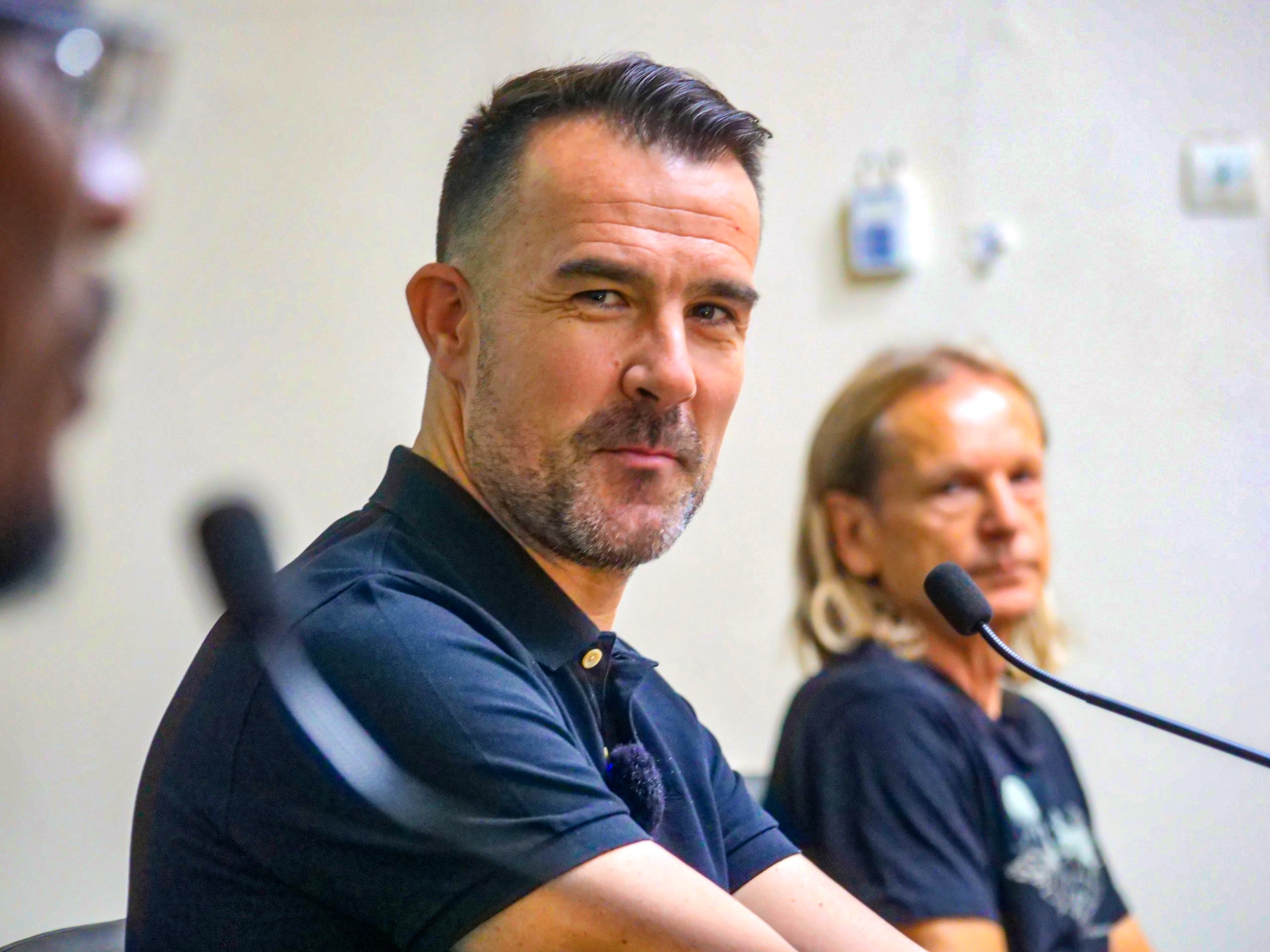 Garay López célèbre la victoire de la Mauritanie face à la Centrafrique 