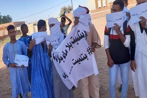 Manifestation de protestation à Boutilimit face à l'absence d'eau, d'électricité et de la cherté de la vie