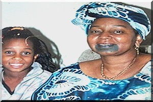 En Mauritanie Mahomet remplace l'enfant Jésus.  