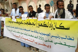 Mauritanie : des populations protestent contre la construction d’un barrage à l’intérieur du pays