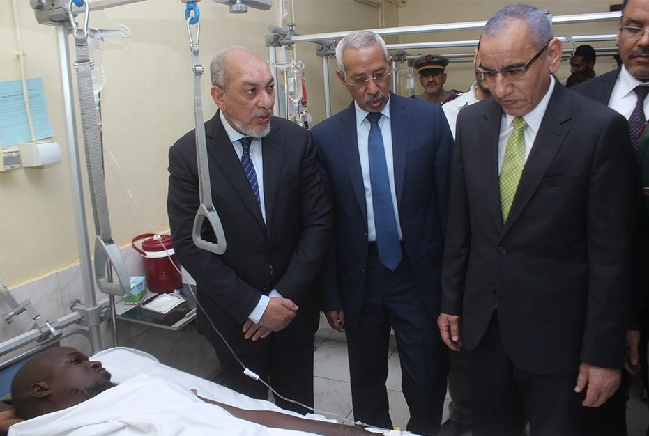 Trois ministres au chevet des blessés de la mutinerie de la prison