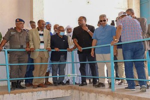 Le ministre de l’Hydraulique visite le Champ de captation de la nappe de Dhar