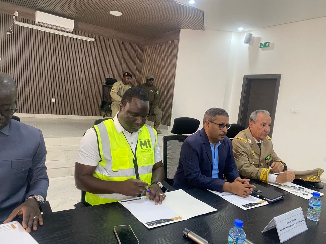 Pont de Rosso : les ministres en charge de l’ouvrage appellent à respecter le délai fixé pour la réception prévue en mars prochain 