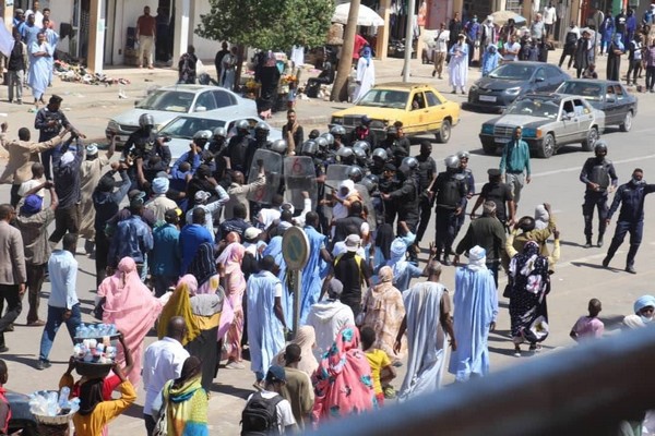 Mauritanie : dispersion d’une marche de l’IRA à Nouakchott, des heurts signalés