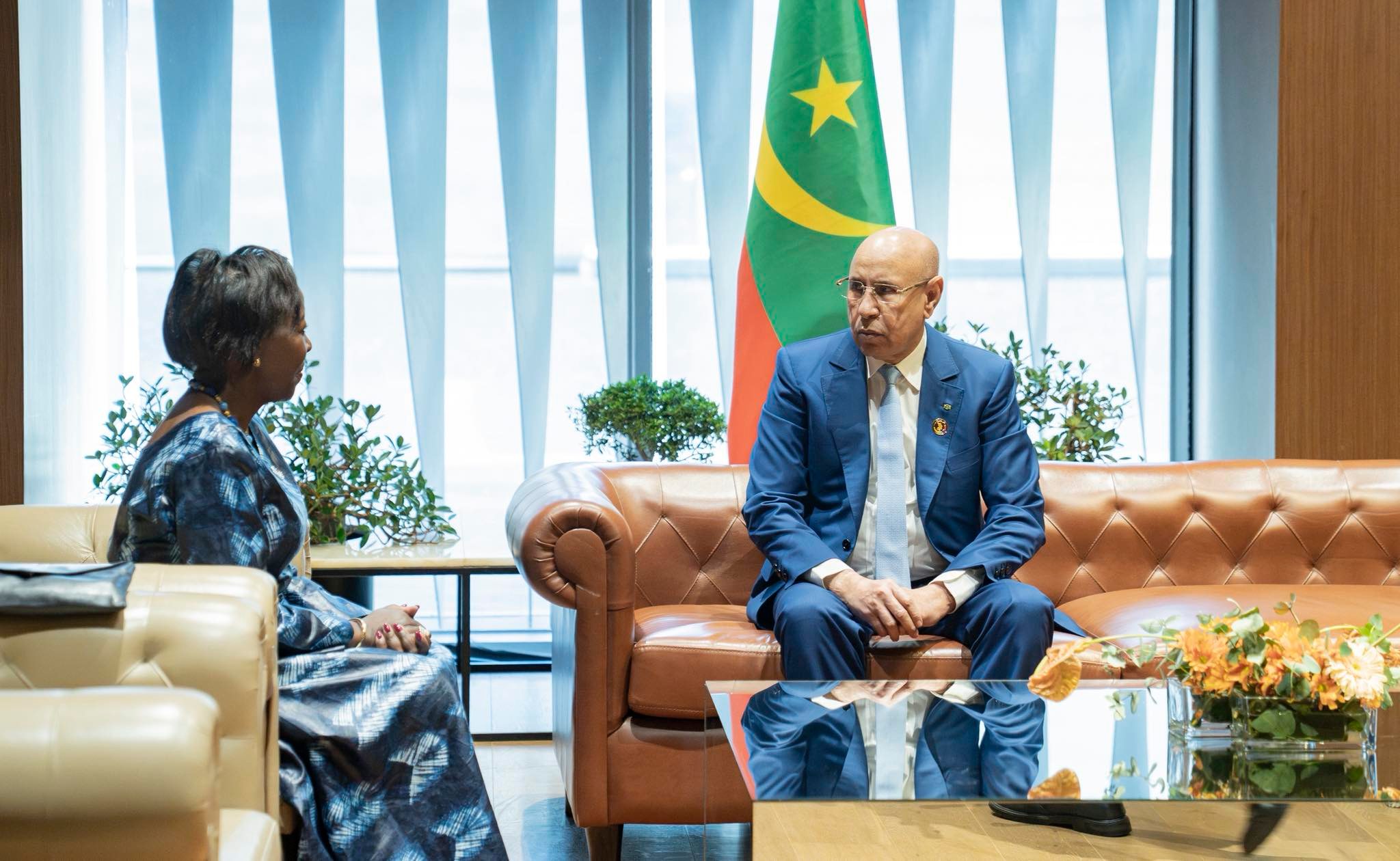 Le Président de la République rencontre la Secrétaire générale de l’Organisation internationale de la Francophonie