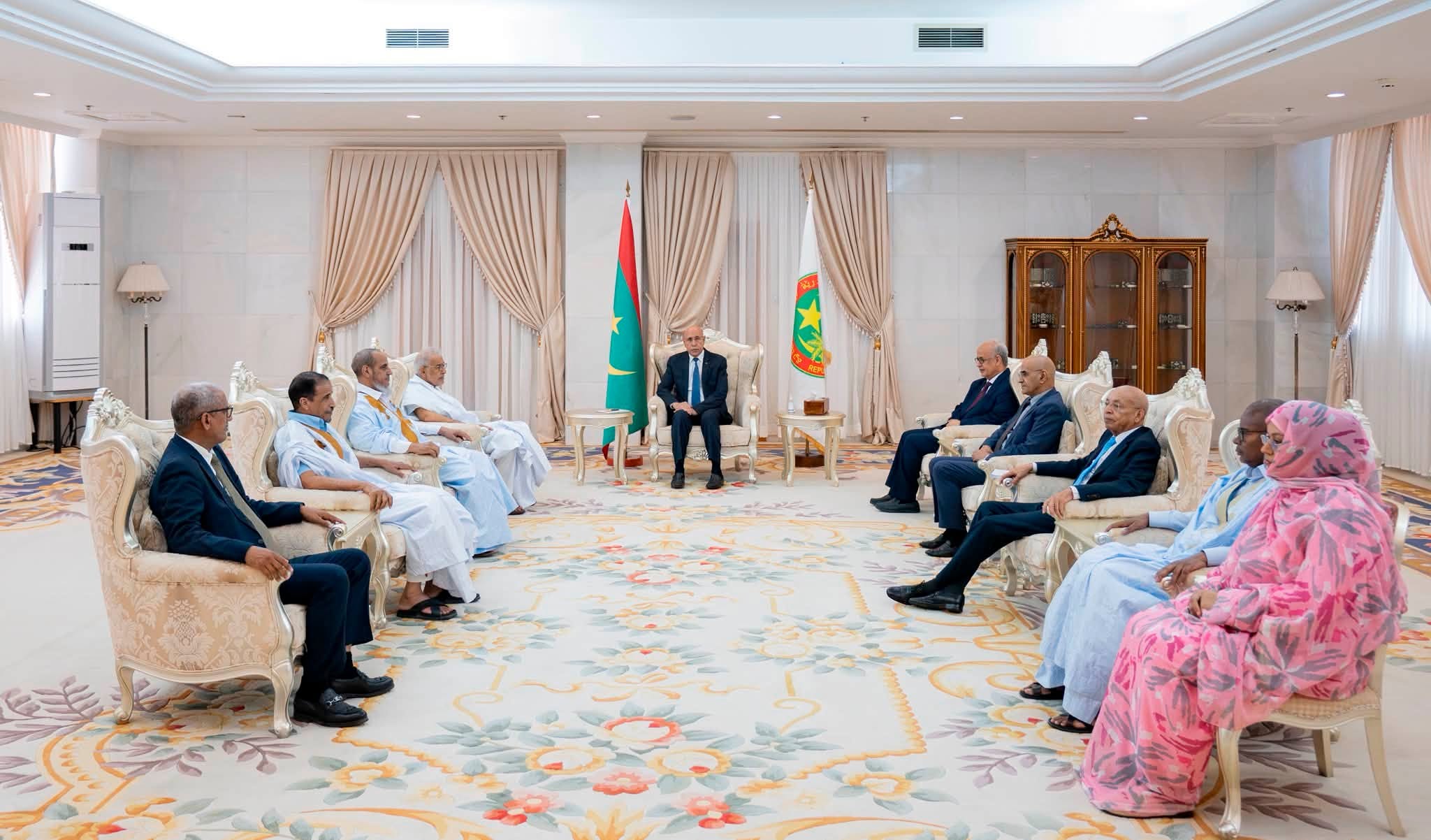 Le président mauritanien a souhaité, en recevant les différentes parties, que le dialogue national se tienne avant la fin de l’année