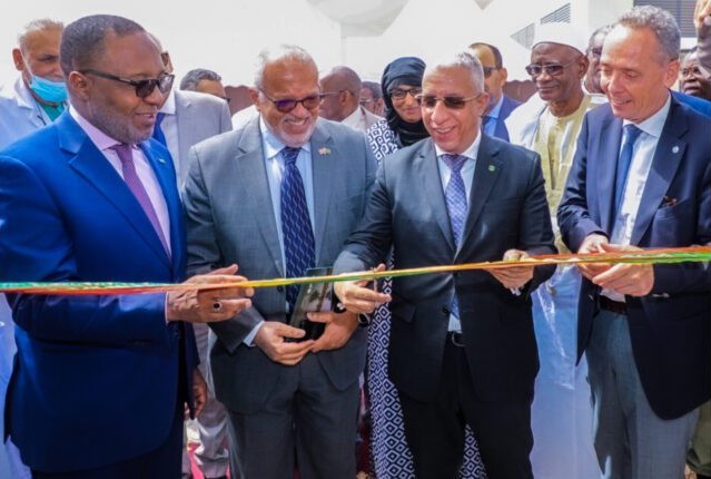 Inauguration d’une unité de production d’oxygène médical au Centre National Hospitalier