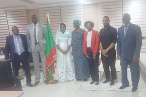 Les Ambassadeurs des JO 2024 reçus en audience par la ministre de la Jeunesse et des Sports