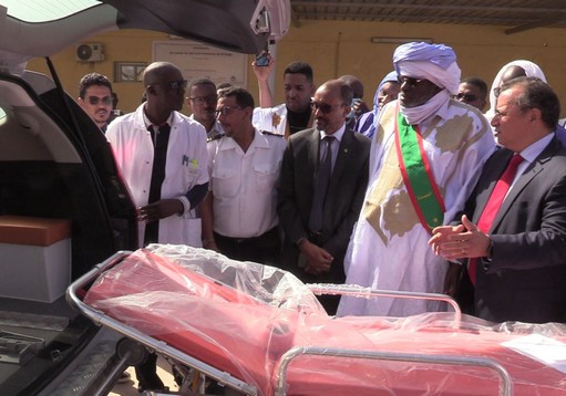 Le Groupe Abeidna offre une ambulance à la commune de NDiago