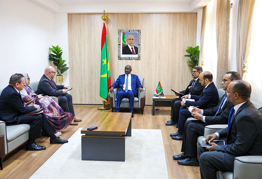 Le ministre des Affaires étrangères reçoit le chef de cabinet de la commission des Affaires étrangères du Sénat américain