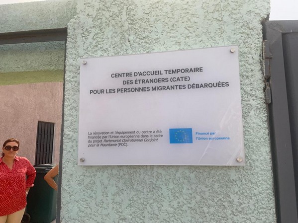 L’UE finance la réhabilitation de centres de référencement des migrants débarqués