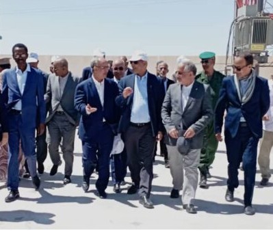 Visite à Boulenoir du comité ministériel chargé d’identifier les problèmes de la ville de Nouadhibou 