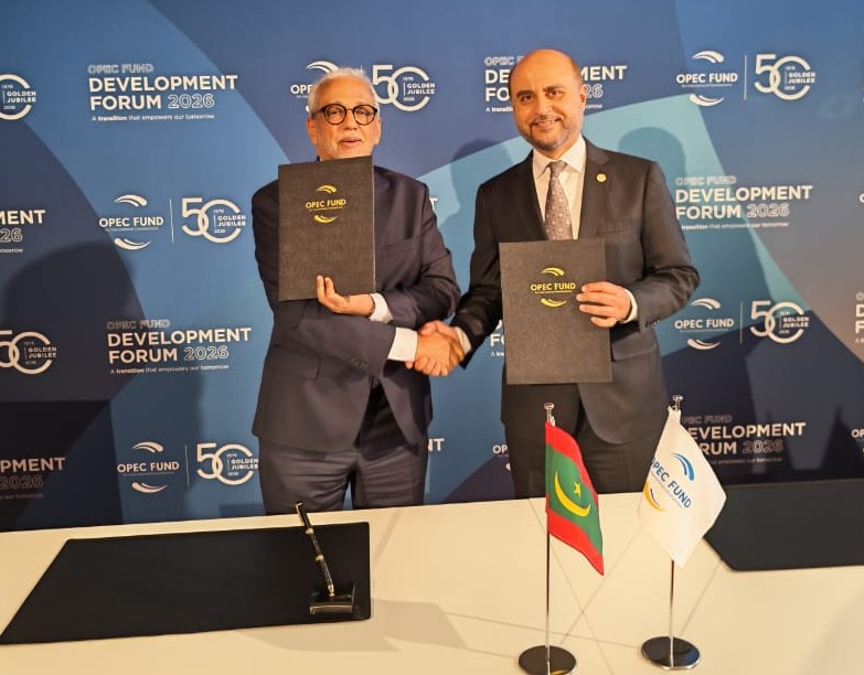 La Mauritanie et le Fonds de l’OPEP signent deux accords de financement d’un montant de 195 millions de dollars