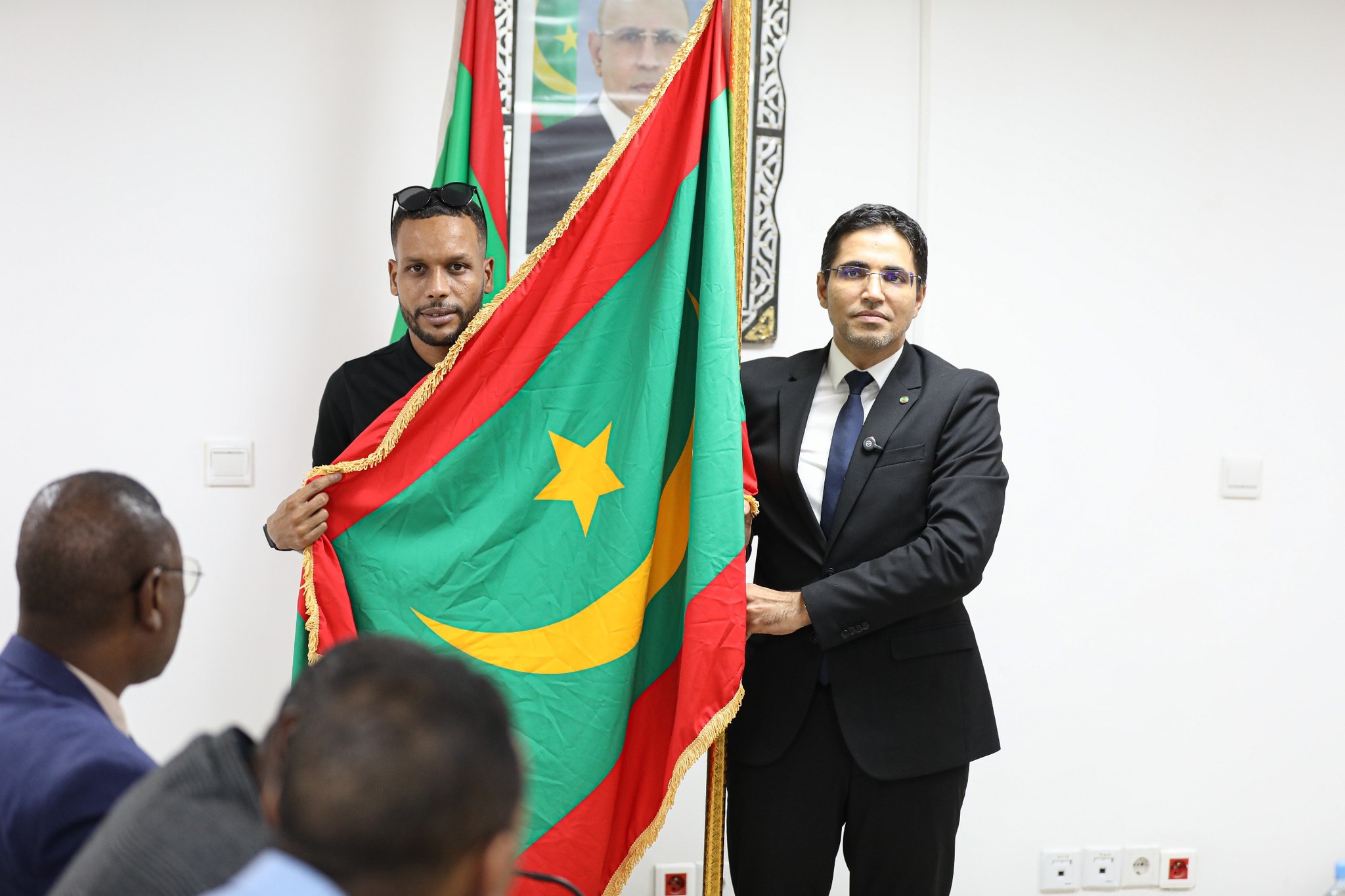 CHAN 2025 : cérémonie officielle de remise du drapeau national aux Mourabitounes