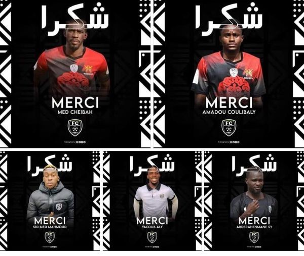 Football : FC Tevragh Zeina, départs massifs 