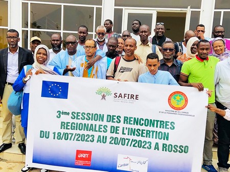 Organisation de la 3ème session des rencontres régionales de l’insertion à Rosso - | Photoreportage