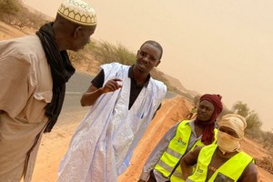 Le DG de l’ETER en visite de chantiers